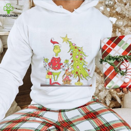 Grinch Christmas Tree Thoodie, sweater, longsleeve, shirt v-neck, t-shirt