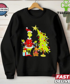 Grinch Christmas Tree cartoon shirt 1 Grinch Christmas Tree cartoon shirt