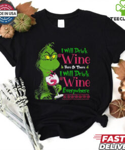 Grinch Christmas Wine Sweatshirts, Grinchmas Sweatshirt