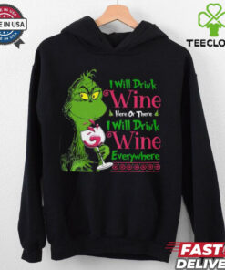 Grinch Christmas Wine Sweatshirts, Grinchmas Sweatshirt