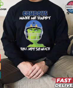 Grinch Cowboys Make Me Happy You, Not So Much shirt 3 Grinch Cowboys Make Me Happy You, Not So Much shirt