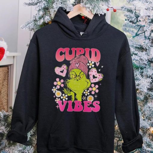 Grinch Cupid Vibes Valentine T hoodie, sweater, longsleeve, shirt v-neck, t-shirt