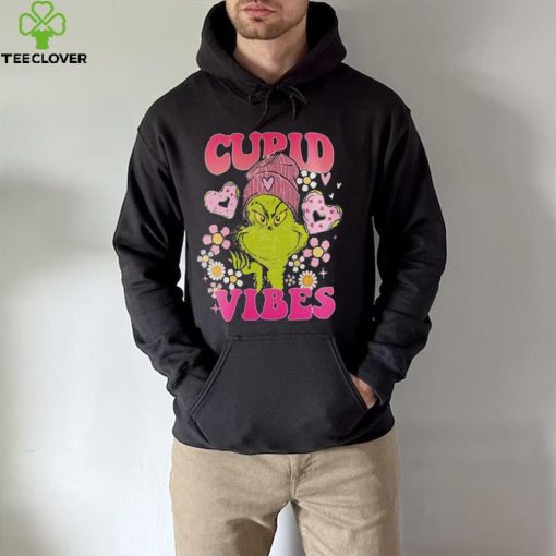 Grinch Cupid Vibes Valentine T hoodie, sweater, longsleeve, shirt v-neck, t-shirt