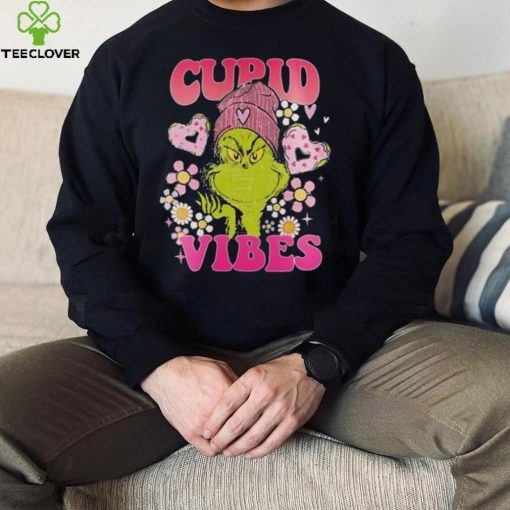 Grinch Cupid Vibes Valentine T hoodie, sweater, longsleeve, shirt v-neck, t-shirt