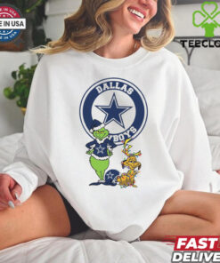 Grinch Dallas Cowboys Christmas Shirt