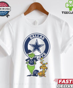 Grinch Dallas Cowboys Christmas Shirt