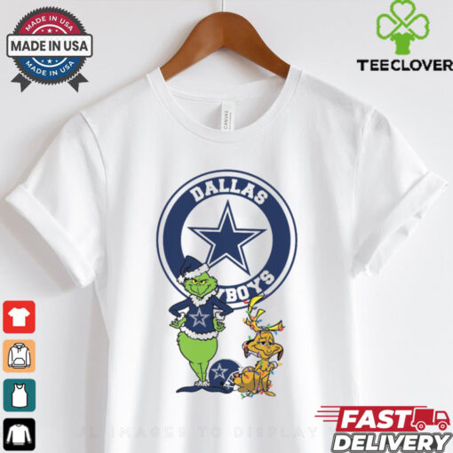 Grinch Dallas Cowboys Christmas Shirt