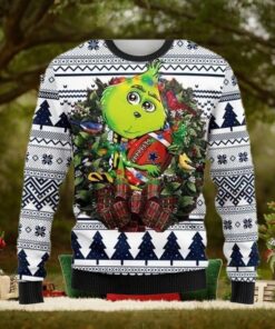 Grinch Dallas Cowboys Knitting Pattern 3D Print Ugly Sweater