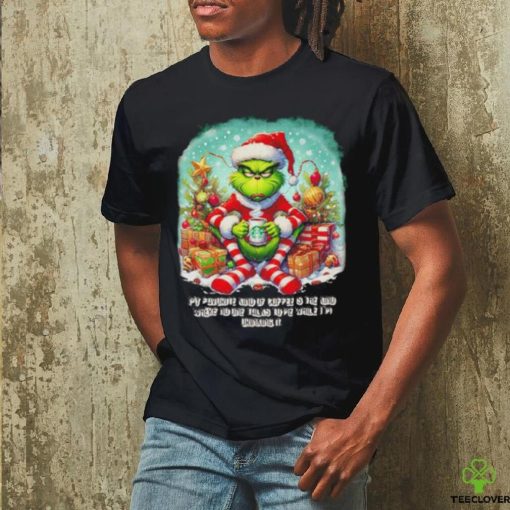 Grinch Drinks Starbucks Coffee In The Christmas Holiday Shirt