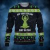 The Grinch And Pittsburgh Steelers Ugly Christmas Sweater Funny Gift