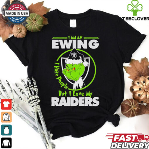 Grinch Ewing I love my Las Vegas Raiders Christmas shirt