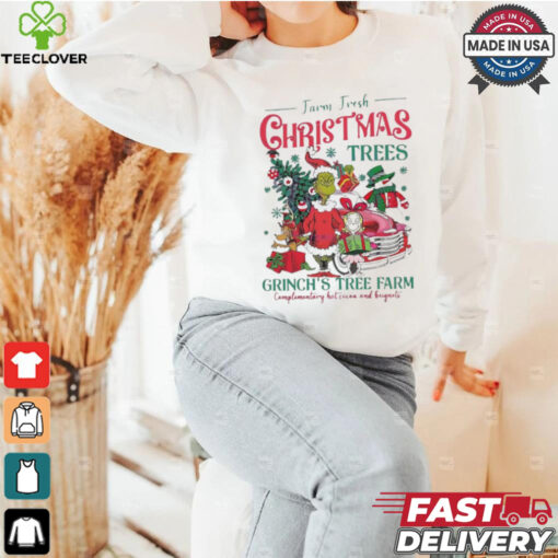 Grinch Farm Fresh Christmas Trees Grinch’s Tree Farm shirt