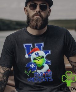 Grinch Fear The Christmas Kentucky Wildcats Football Grinchmas T Shirt 1 Grinch Fear The Christmas Kentucky Wildcats Football Grinchmas T Shirt