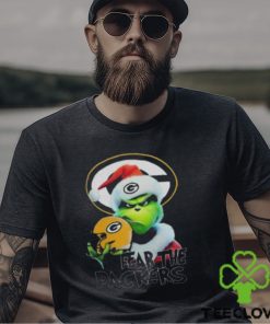 Grinch Fear The Green Bay Packers Football Grinchmas T Shirt