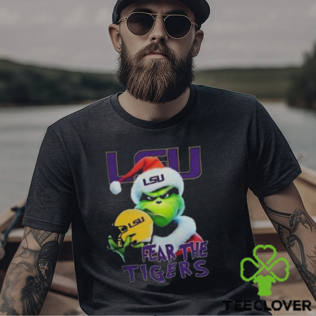 Grinch Fear The LSU Tigers Football Grinchmas T Shirt Grinch Fear The LSU Tigers Football Grinchmas T Shirt