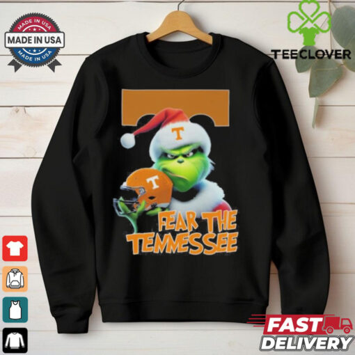 Grinch Fear The Tennessee Volunteers Christmas Shirt