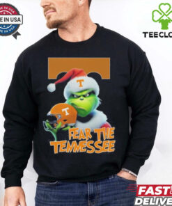 Grinch Fear The Tennessee Volunteers Christmas Shirt