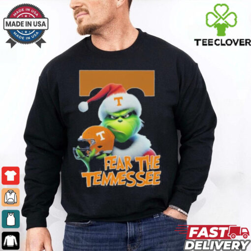 Grinch Fear The Tennessee Volunteers Christmas Shirt