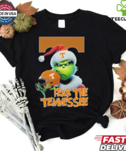 Grinch Fear The Tennessee Volunteers Christmas Shirt