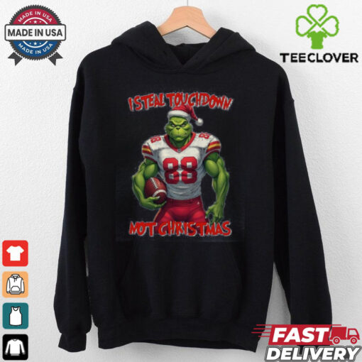 Grinch Football I Steal Touchdown Christmas shirt