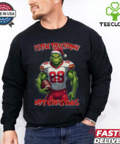 Grinch Football I Steal Touchdown Christmas shirt
