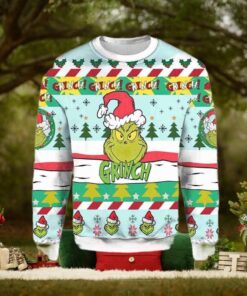 Grinch For Grinch Lovers Christmas Gifts Knitting Pattern Ugly Christmas Sweater
