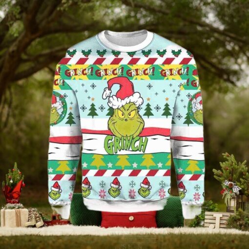 Grinch For Grinch Lovers Christmas Gifts Knitting Pattern Ugly Christmas Sweater