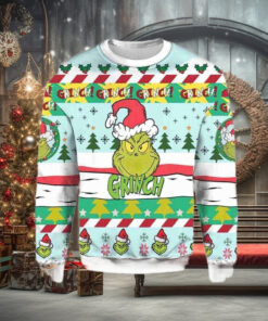 Grinch For Grinch Lovers Christmas Gifts Knitting Pattern Ugly Christmas Sweater