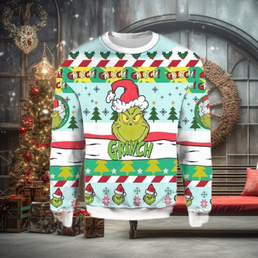 Grinch For Grinch Lovers Christmas Gifts Knitting Pattern Ugly Christmas Sweater