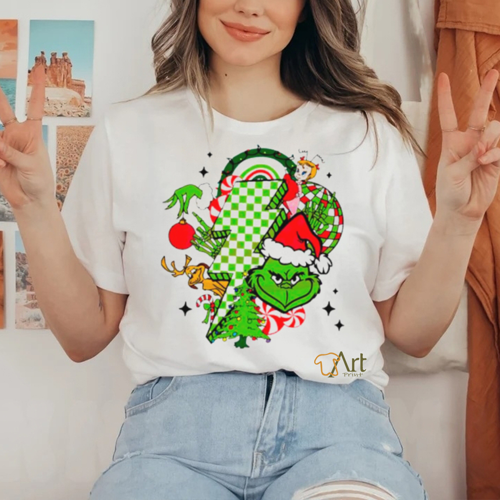 Grinch Friends Lightning Bolt shirt Grinch Friends Lightning Bolt shirt