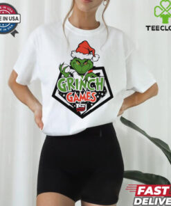 Grinch Games Baseball Sport Merry Christmas shirt