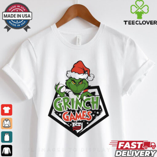 Grinch Games Baseball Sport Merry Christmas shirt