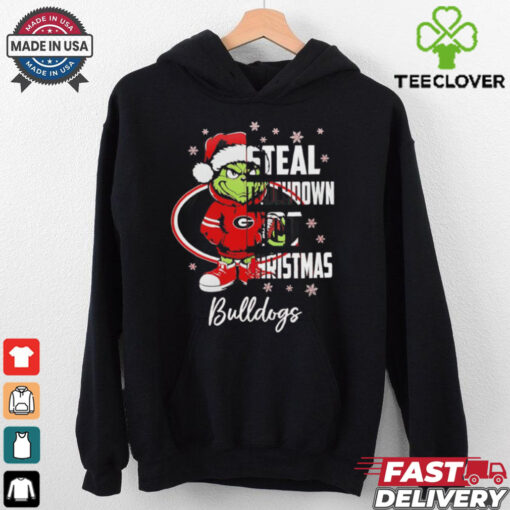 Grinch Georgia Bulldogs fans steal touchdown not Christmas shirt