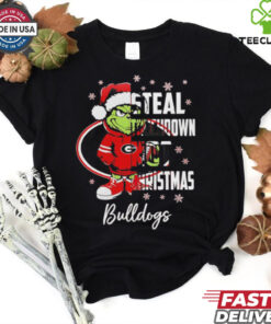 Grinch Georgia Bulldogs fans steal touchdown not Christmas shirt