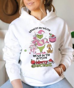 Grinch Grinchy On Inside Bougie On The Outside Merry Grinchmas Christmas Shirt