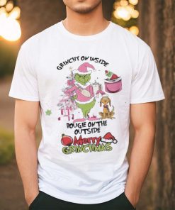 Grinch Grinchy On Inside Bougie On The Outside Merry Grinchmas Christmas Shirt