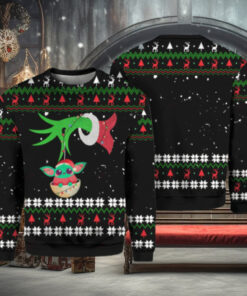 Grinch Grogu Ugly Sweater