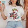 Grinch Hand Holding Formula 1 Christmas Shirt