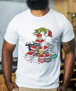 Grinch Hand Holding Formula 1 Christmas Shirt