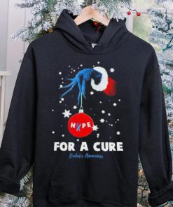 Grinch Hand Holding Ornament Hope For A Cure Diabetes Awakeness Christmas T Shirt 7 Grinch Hand Holding Ornament Hope For A Cure Diabetes Awakeness Christmas T Shirt