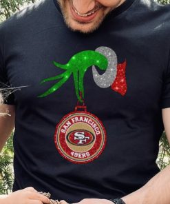 Grinch Hand Holding San Francisco 49ers Christmas Shirt 6 Grinch Hand Holding San Francisco 49ers Christmas Shirt
