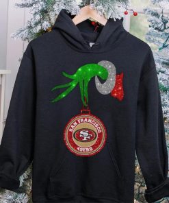 Grinch Hand Holding San Francisco 49ers Christmas Shirt 7 Grinch Hand Holding San Francisco 49ers Christmas Shirt