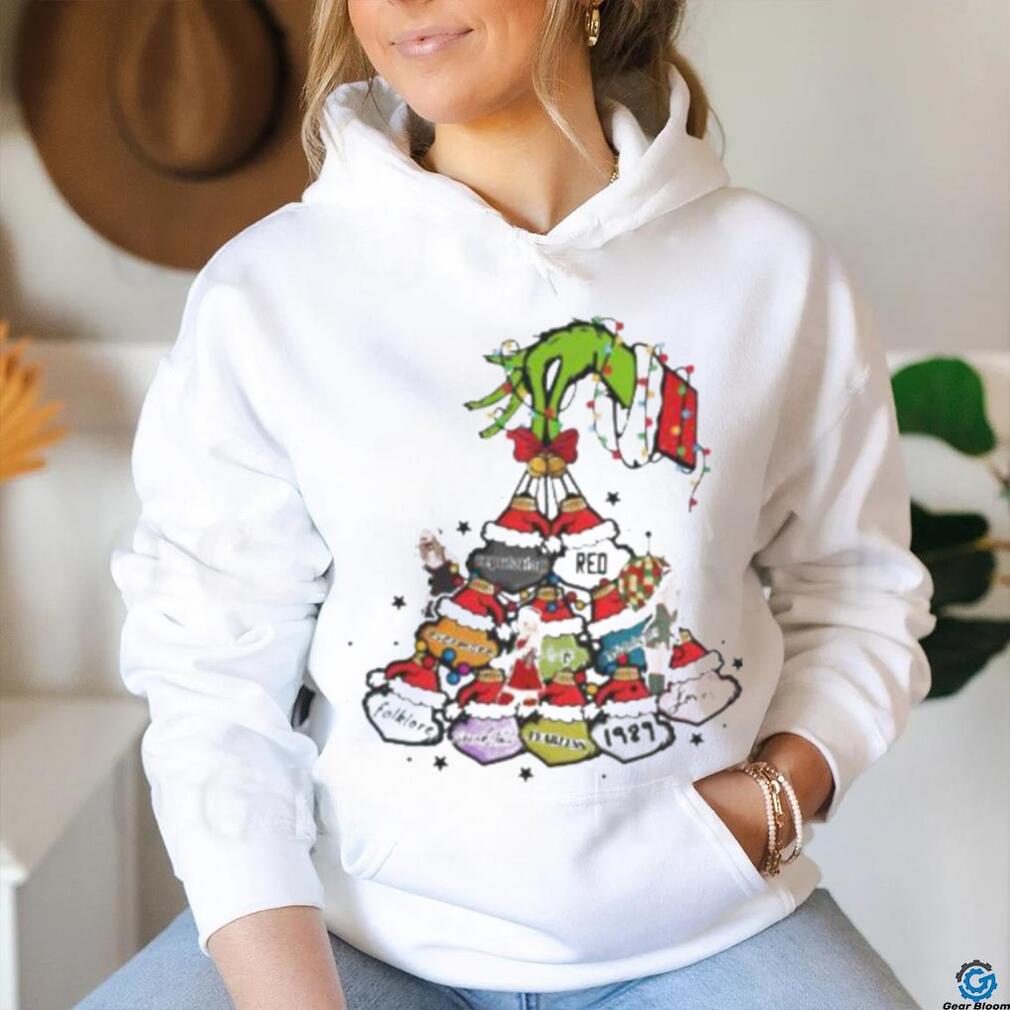 Grinch Hand Taylor Version Light Christmas T shirt Grinch Hand Taylor Version Light Christmas T shirt