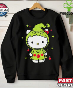 Grinch Hello Kitty Green shirt