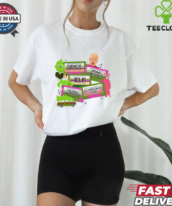 Grinch Home Alone Elf Christmas shirt