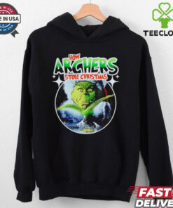 Grinch How Archers Stole Christmas shirt