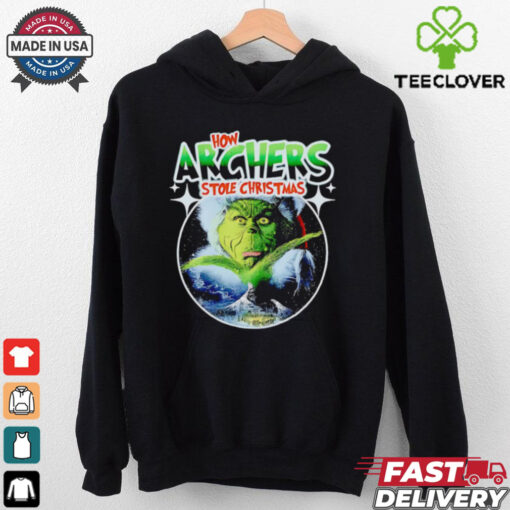 Grinch How Archers Stole Christmas shirt
