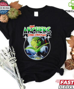 Grinch How Archers Stole Christmas shirt