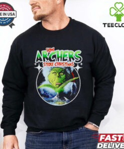 Grinch How Archers Stole Christmas shirt