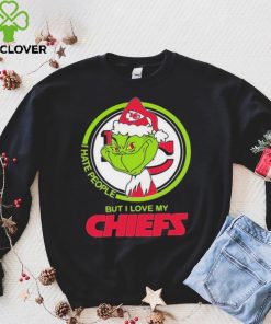 Grinch I Hate People But I Love My Kansas City Chiefs Shirt